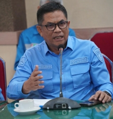 Direktur Utama Perumda Air Minum Tirta Jeneberang Kabupaten Gowa, Hadir dalam Rapat Monitoring dan Evaluasi Kinerja SPAM Regional Mamminasata Tahap I di Kantor Kejaksaan Tinggi Sulawesi Selatan