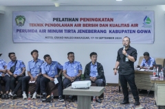 Pelatihan Peningkatan Teknik Pelayanan Air Bersih dan Kualitas Air